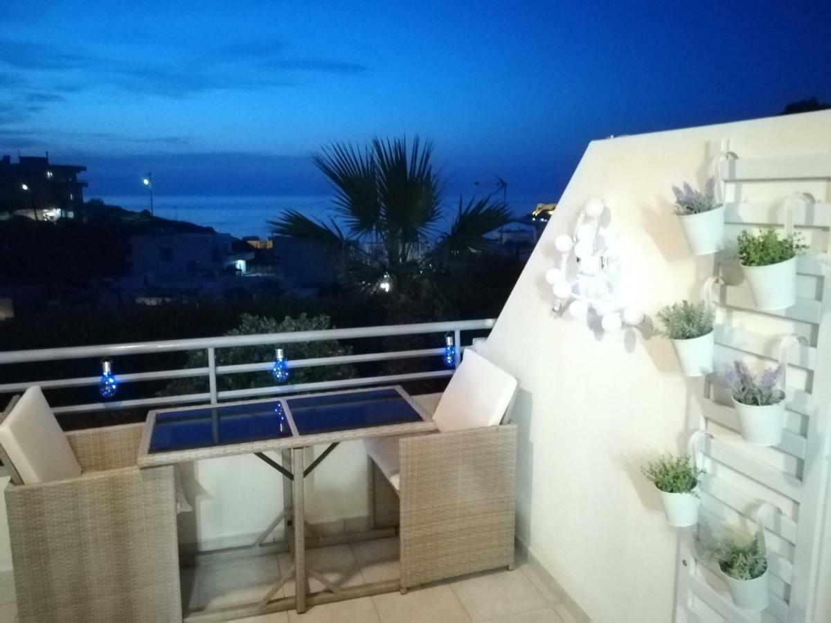Sea View Cozy Studio Near Center Of Rethymno Town Exteriér fotografie