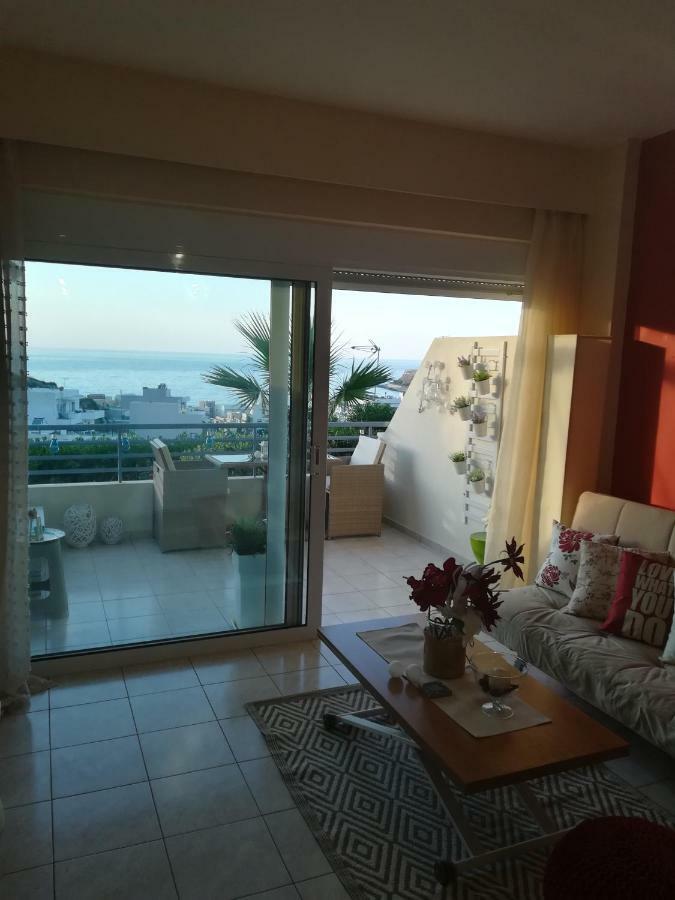 Sea View Cozy Studio Near Center Of Rethymno Town Exteriér fotografie