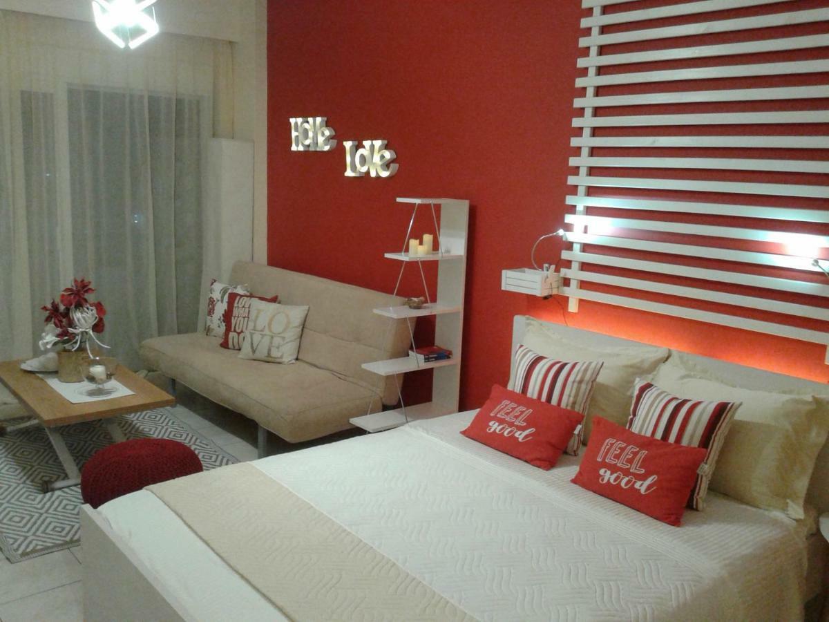Sea View Cozy Studio Near Center Of Rethymno Town Exteriér fotografie