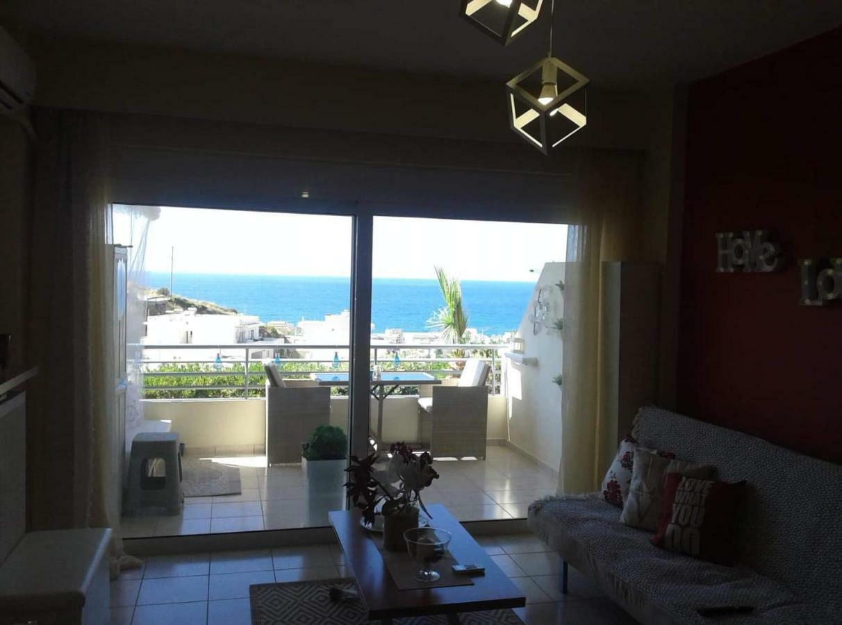 Sea View Cozy Studio Near Center Of Rethymno Town Exteriér fotografie